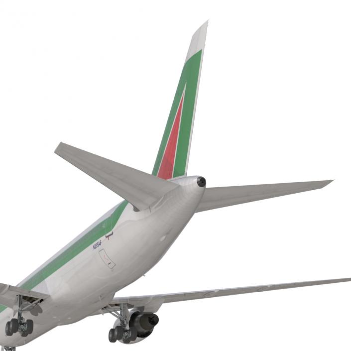 3D Boeing 767-300 Alitalia model