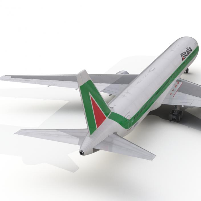 3D Boeing 767-300 Alitalia model