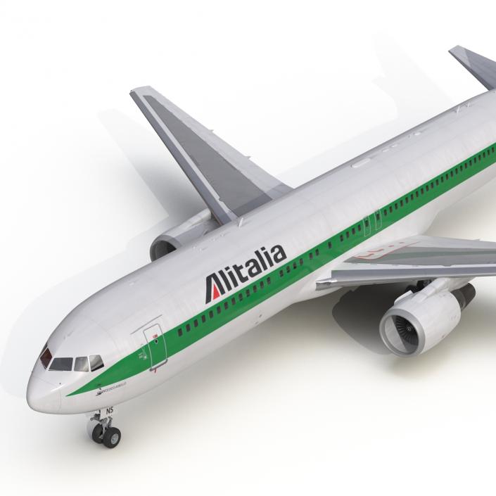 3D Boeing 767-300 Alitalia model