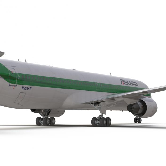 3D Boeing 767-300 Alitalia model