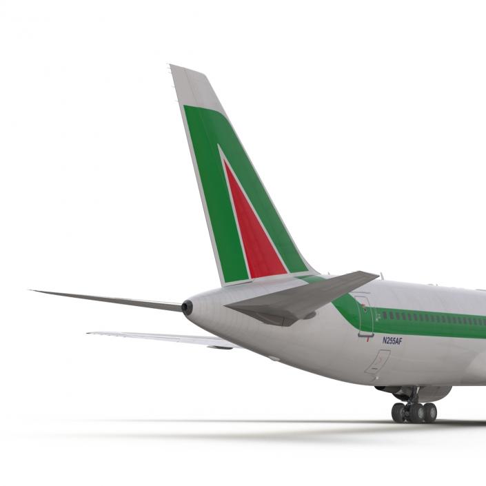 3D Boeing 767-300 Alitalia model