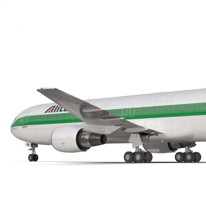 3D Boeing 767-300 Alitalia model