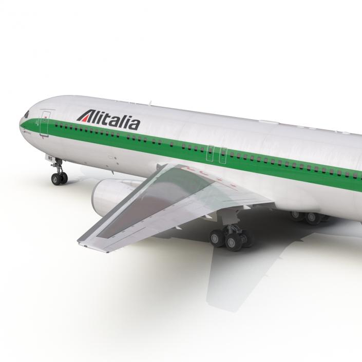 3D Boeing 767-300 Alitalia model