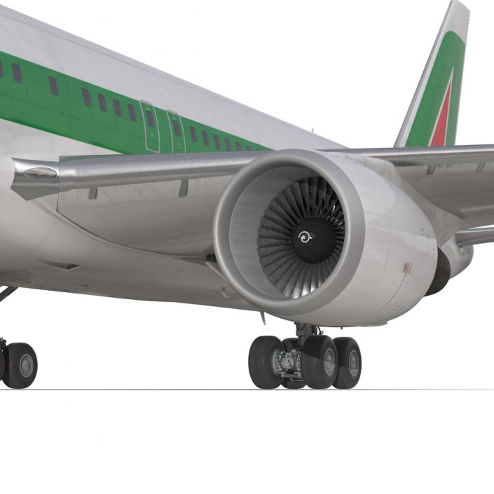 3D Boeing 767-300 Alitalia model