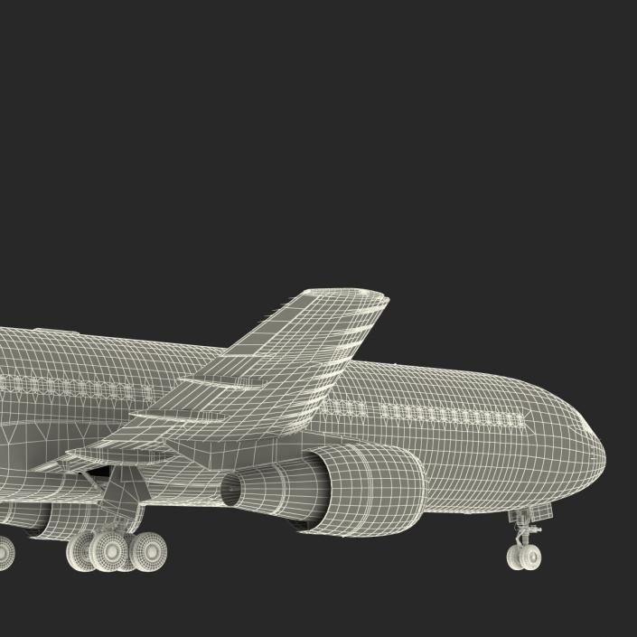 3D Boeing 767-300 Alitalia model