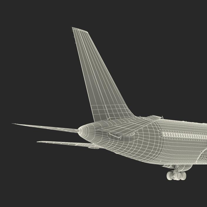 3D Boeing 767-300 Alitalia model