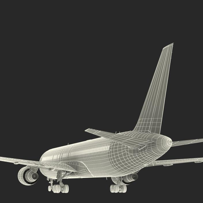 3D Boeing 767-300 Alitalia model