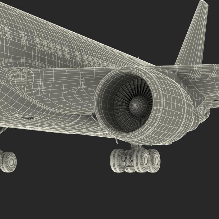 3D Boeing 767-300 Alitalia model