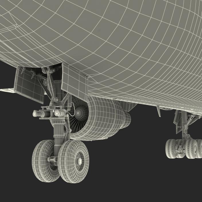 3D Boeing 767-300 Alitalia model