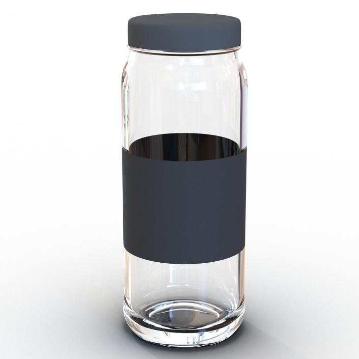 3D Glass Jar 4