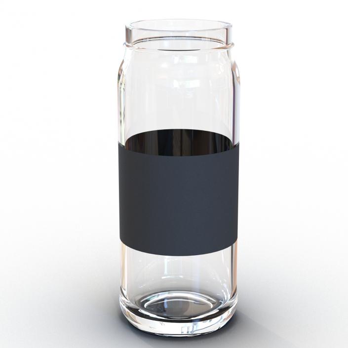 3D Glass Jar 4