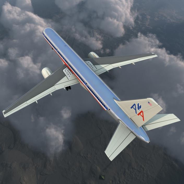 Boeing 757-200 American Airlines 3D