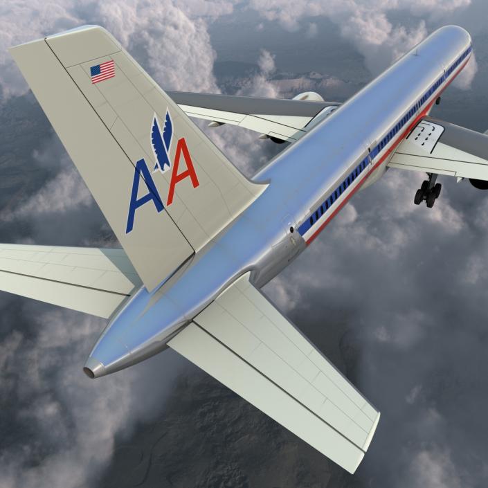 Boeing 757-200 American Airlines 3D