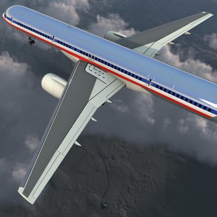 Boeing 757-200 American Airlines 3D