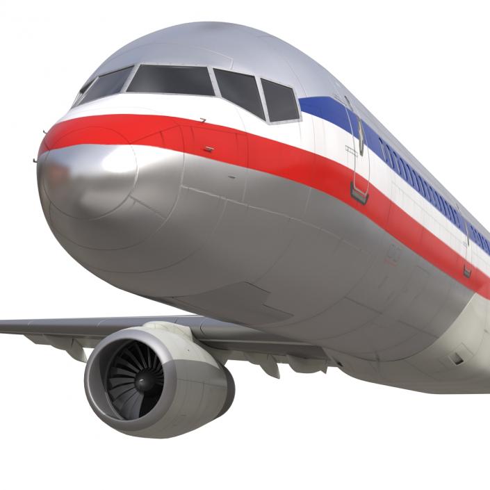 Boeing 757-200 American Airlines 3D