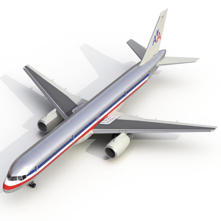 Boeing 757-200 American Airlines 3D