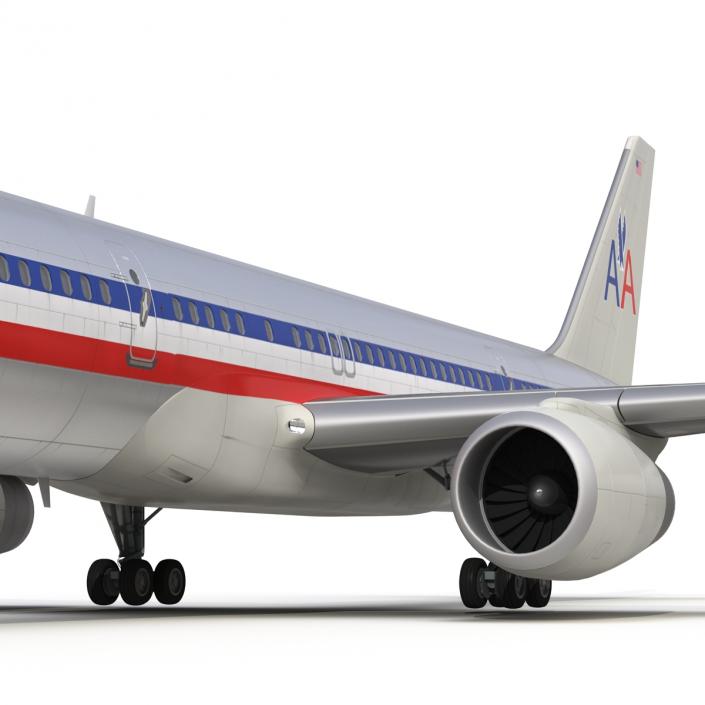 Boeing 757-200 American Airlines 3D