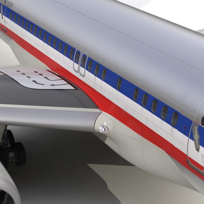 Boeing 757-200 American Airlines 3D