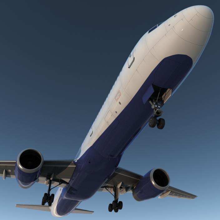 3D model Boeing 757-200 Delta Air Lines