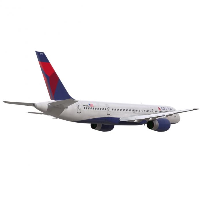 3D model Boeing 757-200 Delta Air Lines