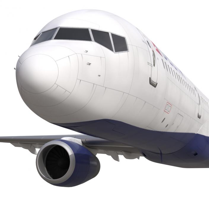 3D model Boeing 757-200 Delta Air Lines