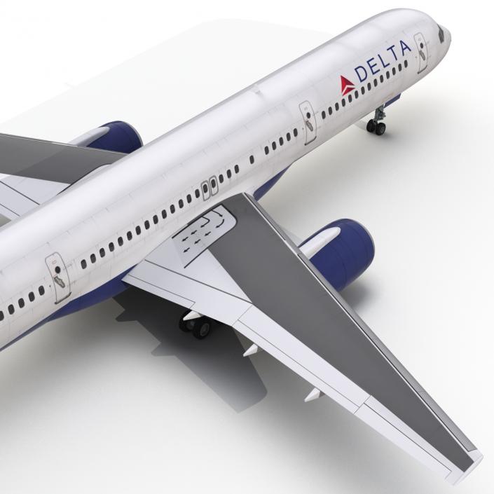 3D model Boeing 757-200 Delta Air Lines