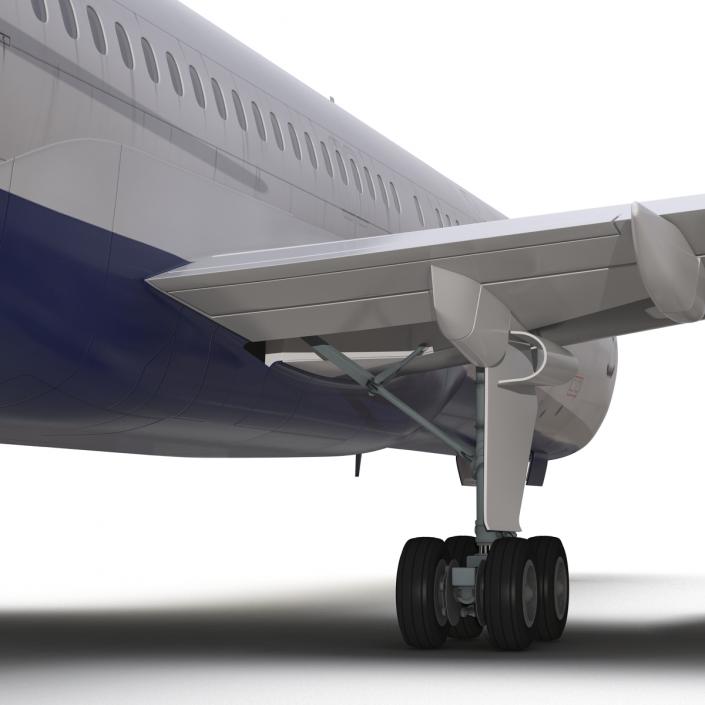 3D model Boeing 757-200 Delta Air Lines