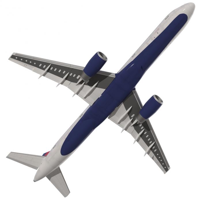 3D model Boeing 757-200 Delta Air Lines