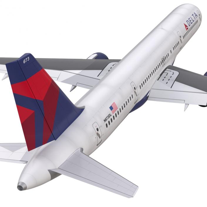 3D model Boeing 757-200 Delta Air Lines