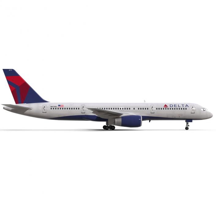 3D model Boeing 757-200 Delta Air Lines