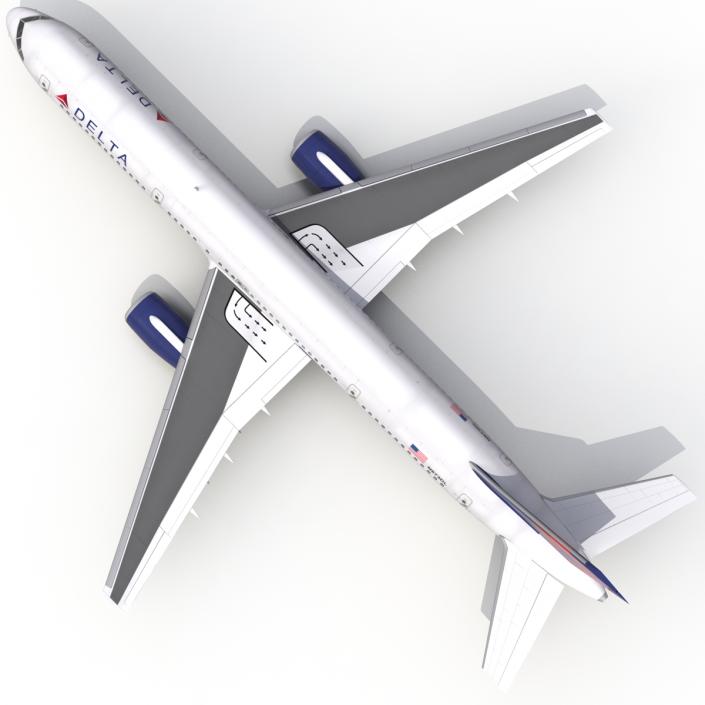 3D model Boeing 757-200 Delta Air Lines