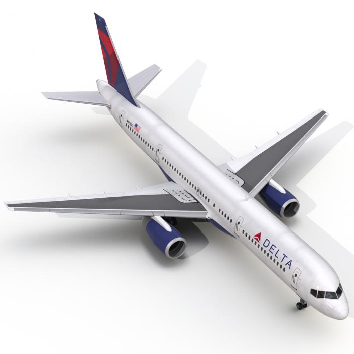 3D model Boeing 757-200 Delta Air Lines