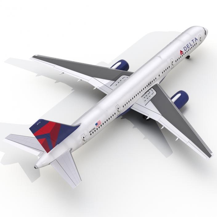 3D model Boeing 757-200 Delta Air Lines