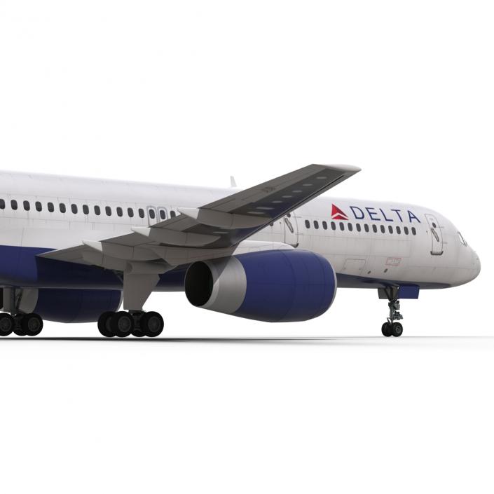 3D model Boeing 757-200 Delta Air Lines