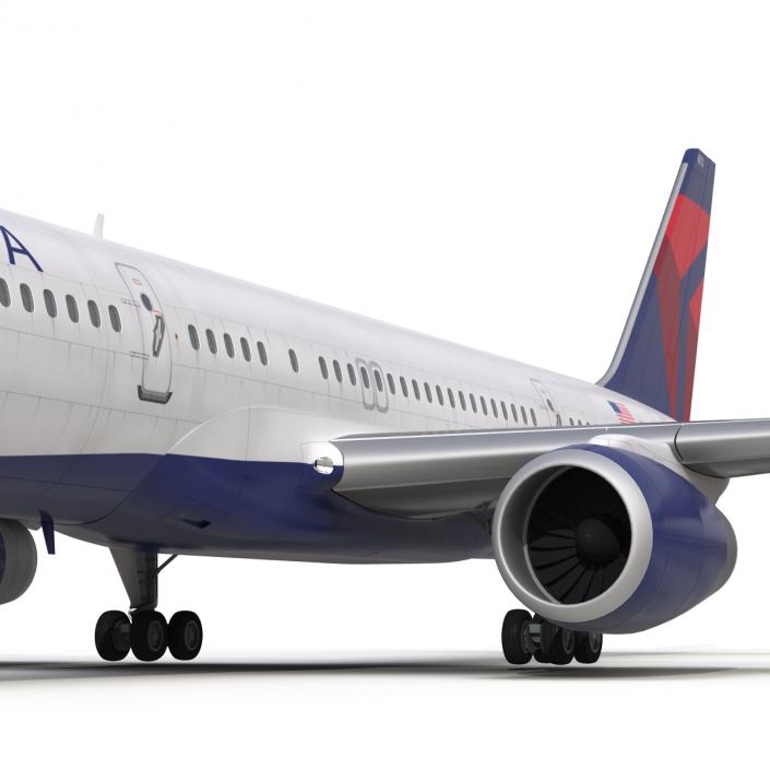 3D model Boeing 757-200 Delta Air Lines