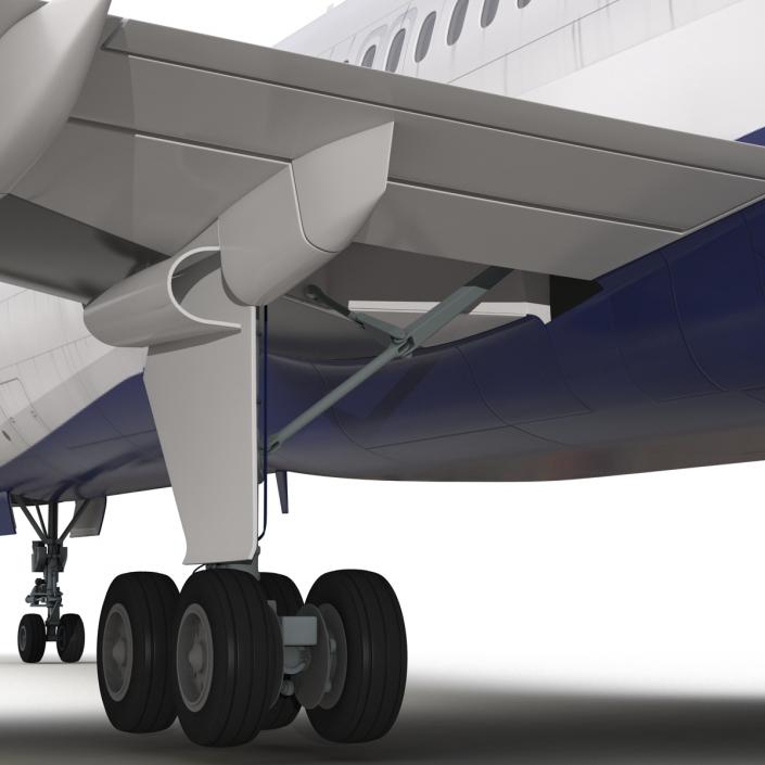 3D model Boeing 757-200 Delta Air Lines