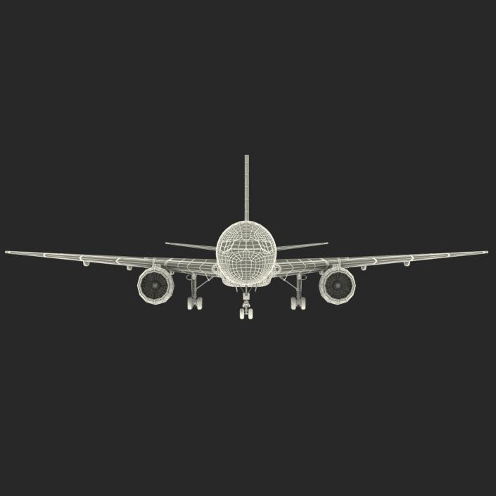 3D model Boeing 757-200 Delta Air Lines