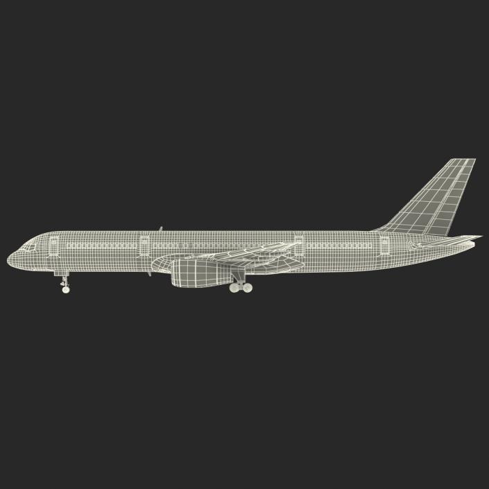 3D model Boeing 757-200 Delta Air Lines