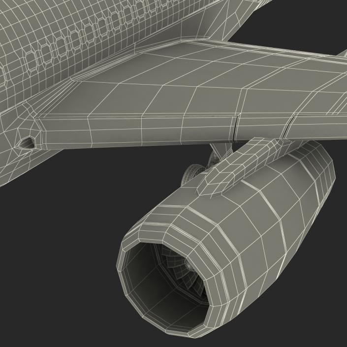 3D model Boeing 757-200 Delta Air Lines