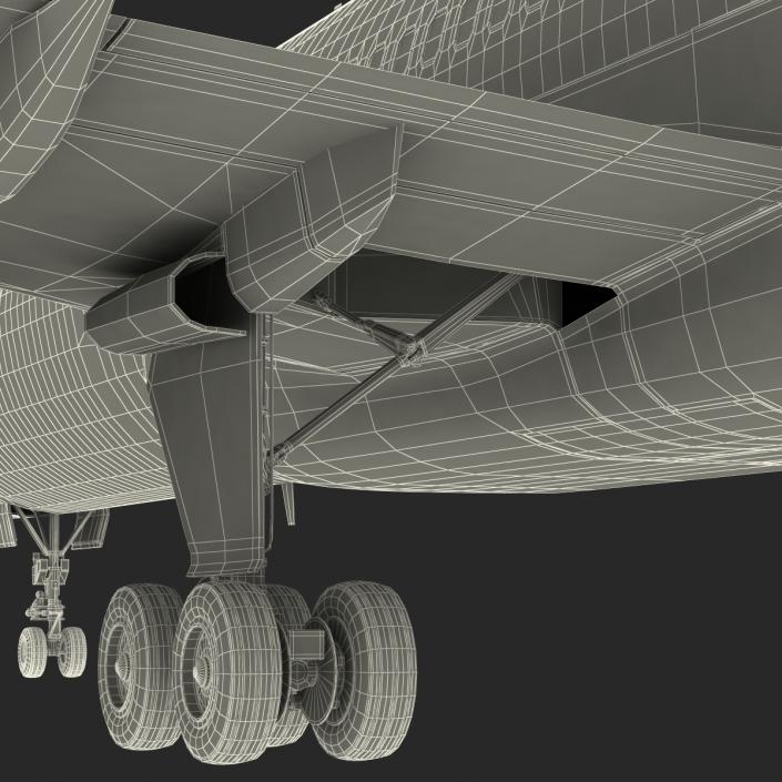 3D model Boeing 757-200 Delta Air Lines