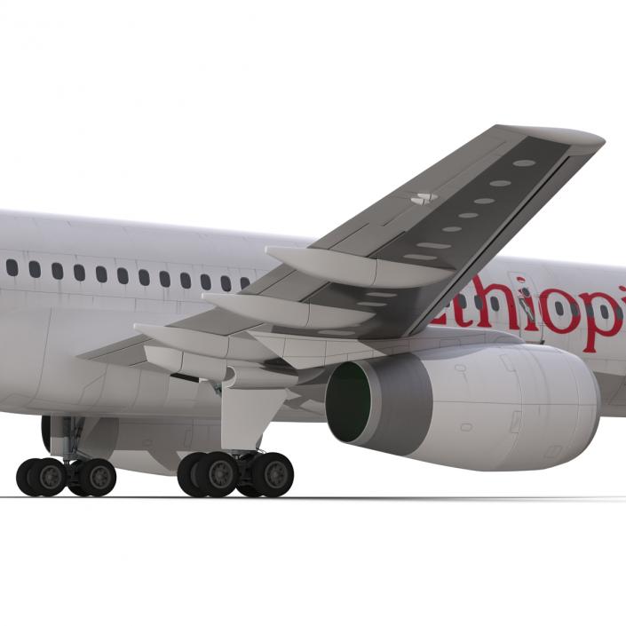 3D Boeing 757-200 Ethiopian Airlines model