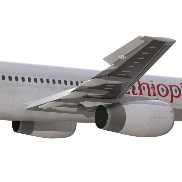 3D Boeing 757-200 Ethiopian Airlines model