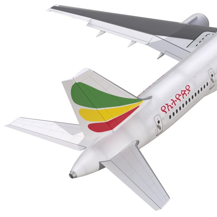 3D Boeing 757-200 Ethiopian Airlines model