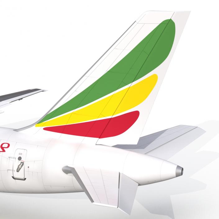 3D Boeing 757-200 Ethiopian Airlines model