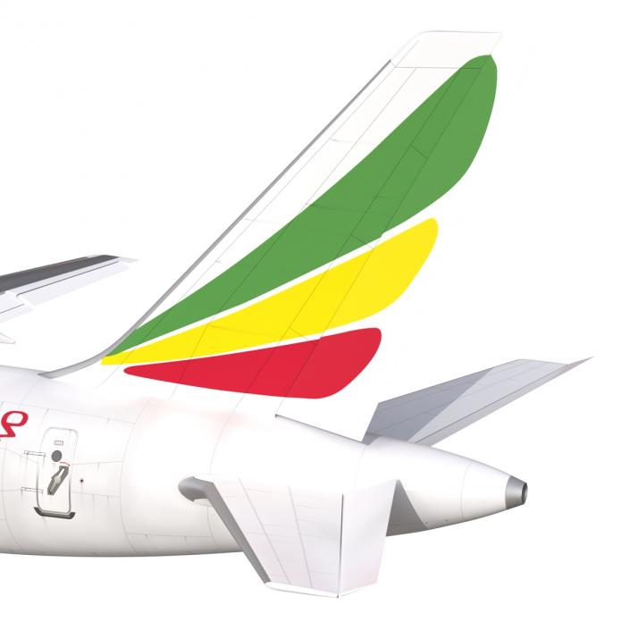 3D Boeing 757-200 Ethiopian Airlines model