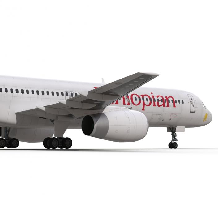 3D Boeing 757-200 Ethiopian Airlines model