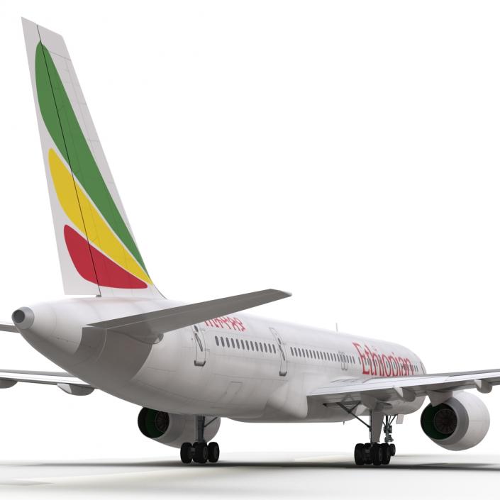 3D Boeing 757-200 Ethiopian Airlines model