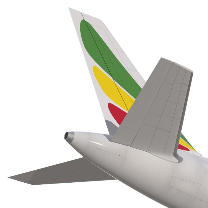 3D Boeing 757-200 Ethiopian Airlines model