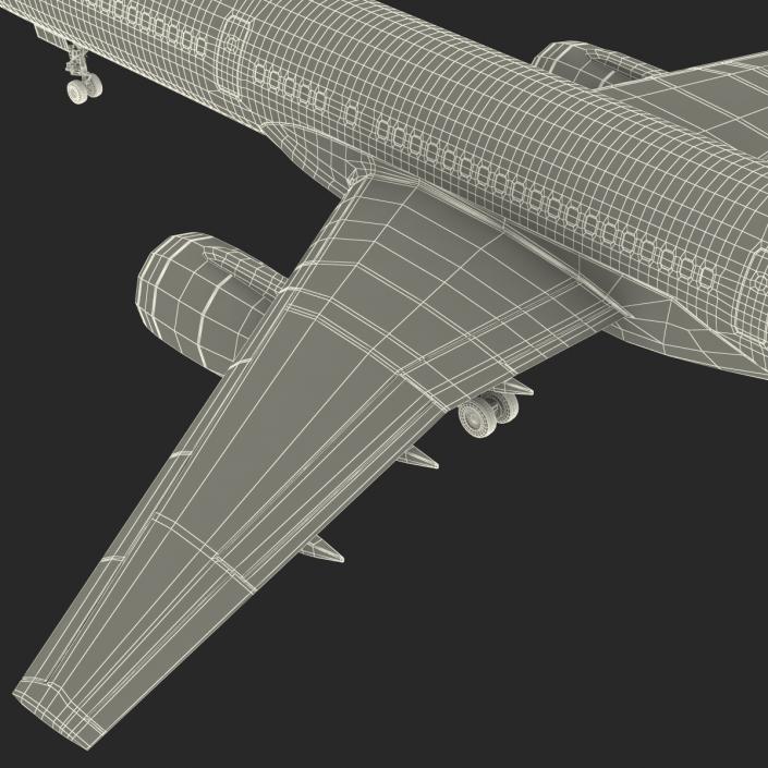 3D Boeing 757-200 Ethiopian Airlines model