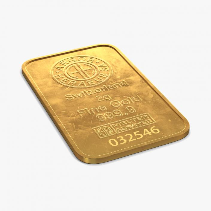 3D model Gold Bars Collection